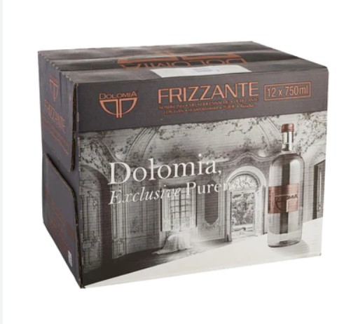 多洛米亞天然汽泡水｜750mlx12 ｜Dolomia｜意大利製造