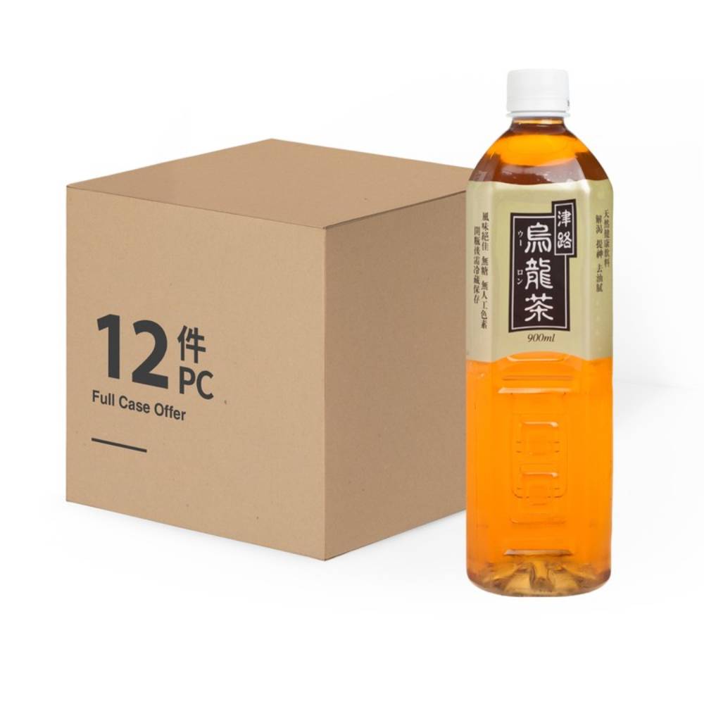 烏龍茶｜飲品｜900ml x12支｜津路｜中國製造