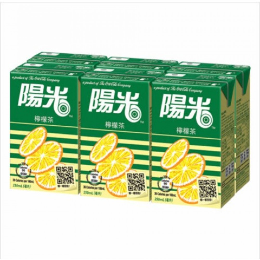 陽光檸檬茶｜250ml x 6包裝｜陽光